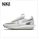 【Nike LDWaffle x sacai鞋子 “Grey White”】雙勾鞋｜解構鞋 休閒運動鞋 灰白拼接