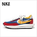 【Nike Sacai LD Waffle “Blue Multi”】雙鉤解構鞋｜復古休閒運動鞋 藍紅拼接