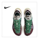 Sacai Nike VaporWaffle酒紅-2