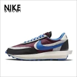 【Undercover x Nike x sacai LDWaffle “Night Maroom and Team Royal”】三方聯名解構鞋｜休閒運動鞋