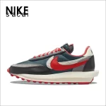 【Undercover Nike sacai LDWaffle “Midnight Spruce and University Red”】三方聯名｜華夫底低幫運動鞋